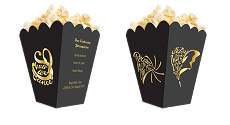 Custom Popcorn packaging Boxes